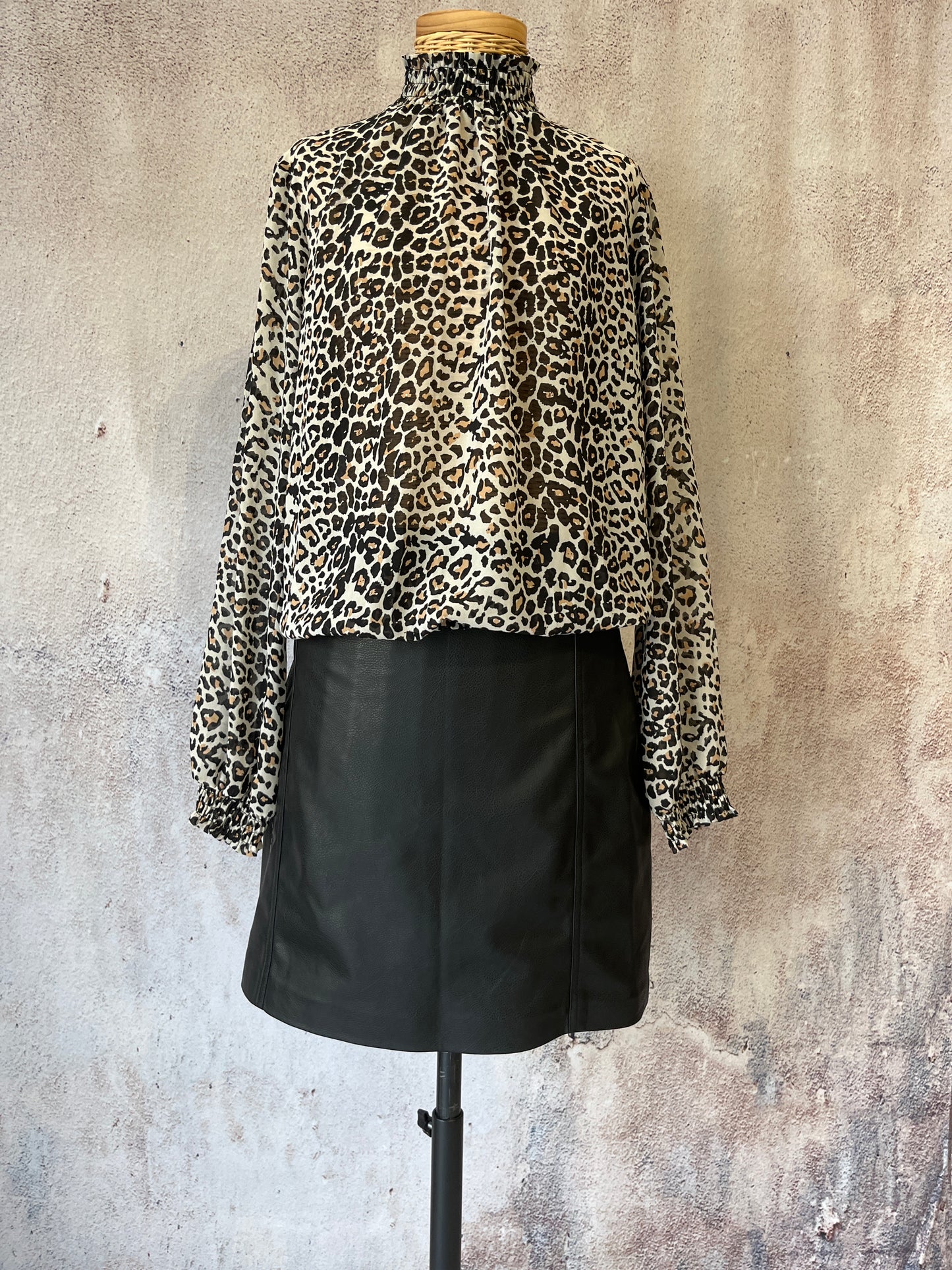 Lederrock H&M // Größe 44
