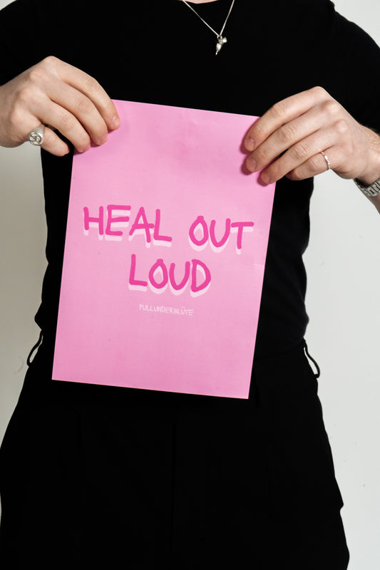 Poster | heal out loud
