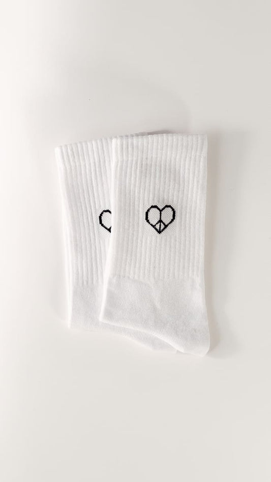 Love & Peace Statement Socken: 39-42