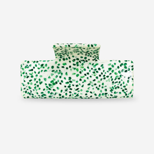 Haarklammer - Brick Olive